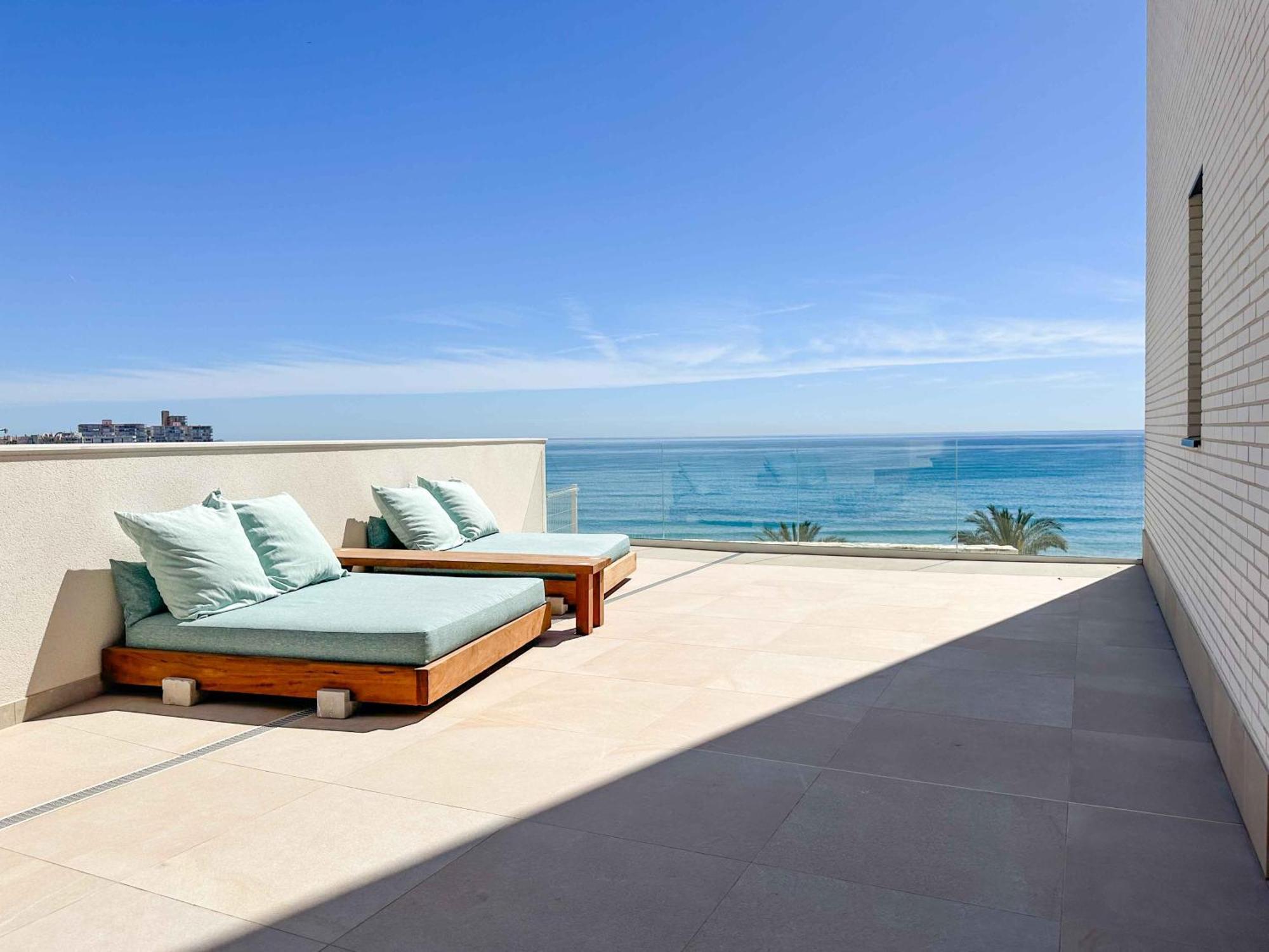 Lantia. Amaneceres De Ensueno Y Piscina Con Vistas Daire El Campello Dış mekan fotoğraf