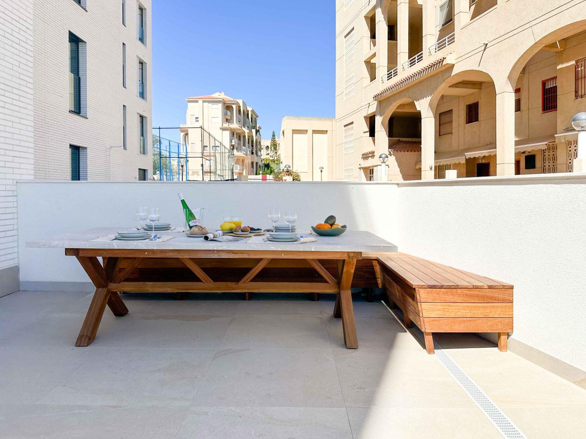 Lantia. Amaneceres De Ensueno Y Piscina Con Vistas Daire El Campello Dış mekan fotoğraf